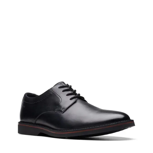 Clarks Atticus LT Lace Black Black Leather - 42 3