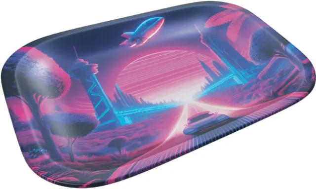 V-Syndicate Flight Deck Tray Δίσκος με Καπάκι και Αξεσουάρ - Afterglow Purple (27x16cm) 3
