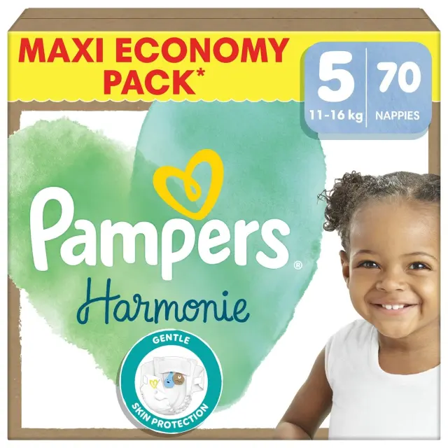 Pampers Harmonie πανες MAXI PACK No5 11-16kg 70 τμχ