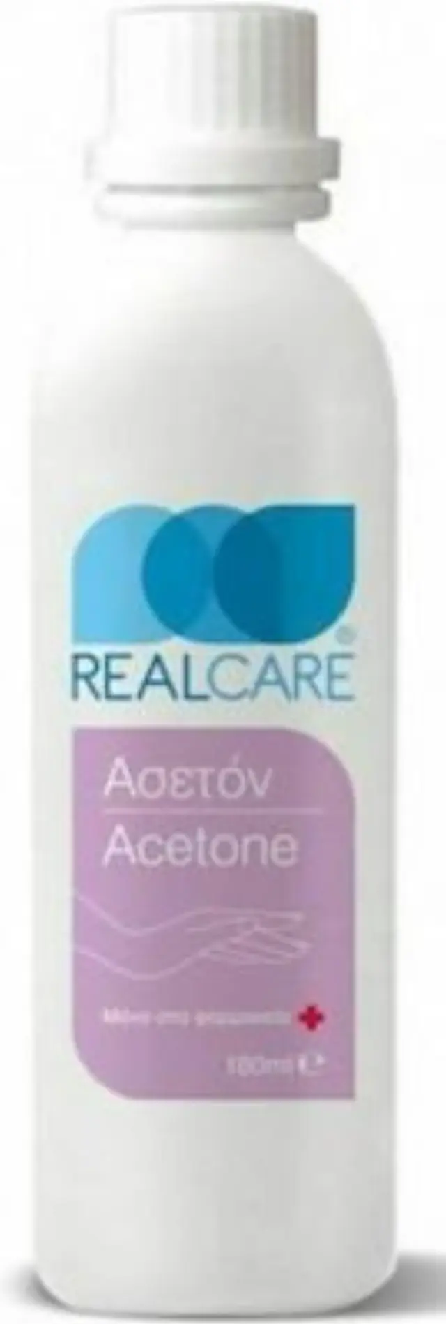 Real Care Ασετόν Ξεβαφτικό Νυχιών Soak Off 180ml