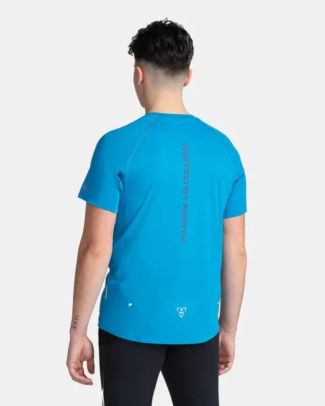 Κοντομάνικη Μπλούζα Kilpi Ανδρική Wylder-M Blue - TM0320KI-BLU - S 2