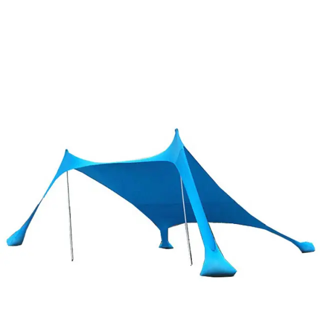 Τέντα Παραλίας Ελαστική NEW CAMP LYCRA SHELTER Aegean Blue 320x250cm