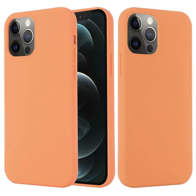 Θήκη Σιλικόνης με MagSafe για iPhone 14 Pro-Orange OEM
