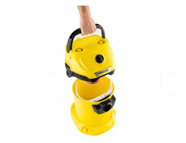 Σκούπα Υγρής Και Ξηρής Αναρρόφησης Karcher WD 3 S V-17/4/20 (1.628-130.0) με Ισχύ 1000W και Χωρητικότητα κάδου 17L1.628-130.0 3