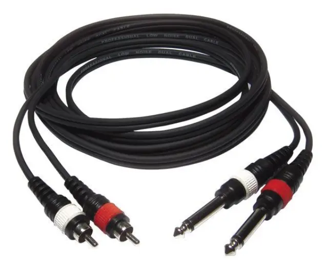 HILEC CL-23/1.5 ΚΑΛΩΔΙΟ LINE 2x JACK M / 2x RCA M 1.5M