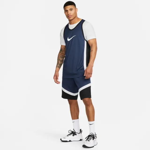 Nike Basketball Icon Dri-Fit Elite 10In Αθλητικό Σορτς DQ5822-411 Μπλε - S 2