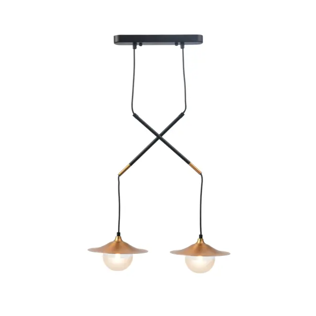 AcaLight Offer NETTO ΦΩΤΙΣΤΙΚΟ ΚΡΕΜΑΣΤΟ ΒΟΥΡΤΣΙΣΤΟ ΟΡΕΙΧΑΛΚΙΝΟ ΜΕΤΑΛΛΙΚΟ ΣΥΜΒΑΤΙΚΟ 2ΧG9 IP20 300Χ1280mm