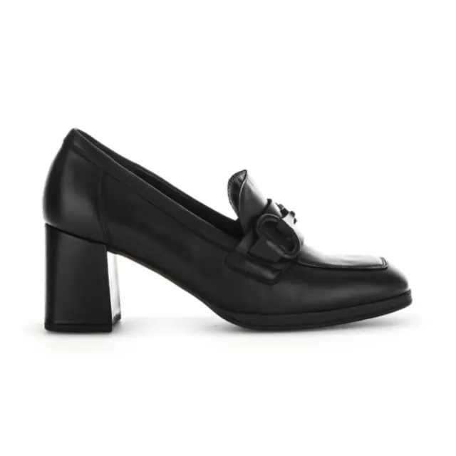 Gabor Μοκασίνια-Loafers Γυναικείο δέρμα Μαύρο GAB/35292 27-SCHWARZ - 39