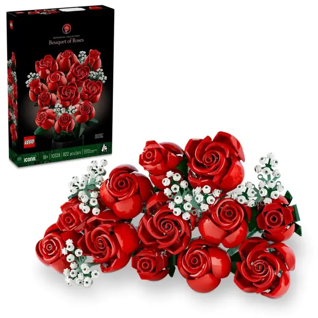 Lego Botanical Collection Bouquet Of Roses για 18+ Ετών 822τμχ (10328) (LGO10328)