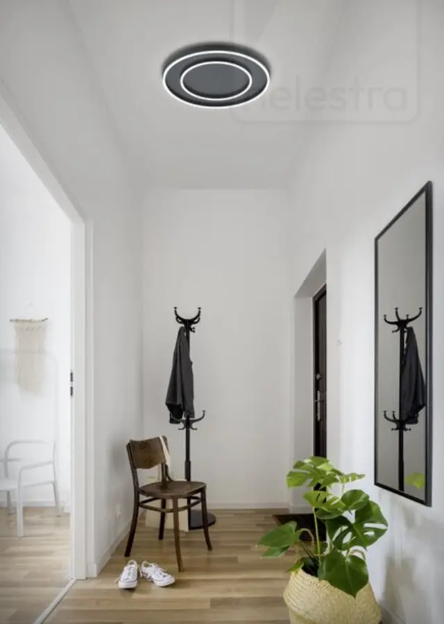 SONA Φωτιστικό Οροφής LED Μαύρο Ματ 60W – Dimmable IP20 2