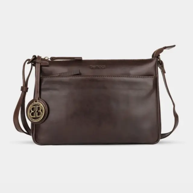 Τσάντα Χιαστί Cecilia BECH-40/237 DBR Καφέ Σκούρο - ONESIZE 3