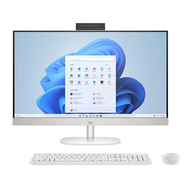 HP All-in-One 27 27'' Ultra 5 125U/16GB/512GB SSD/W11 Home White (C63J3EA)