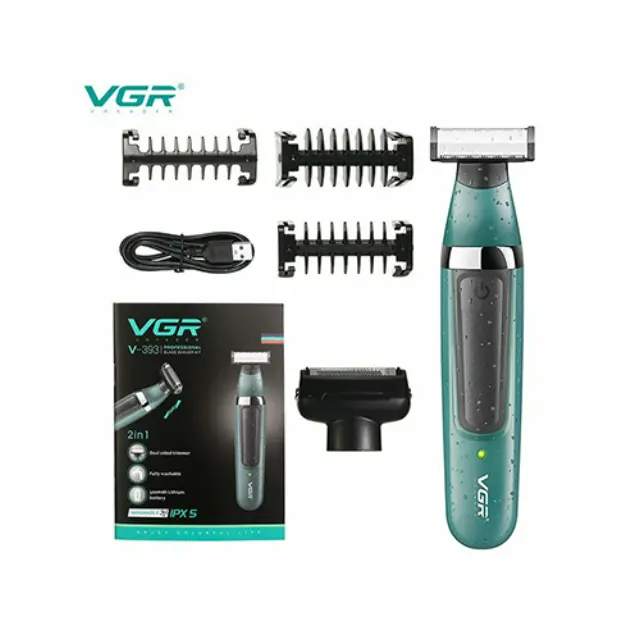 VGR V-393 Ξυριστική Μηχανή Σώματος Επαναφορτιζόμενη 2