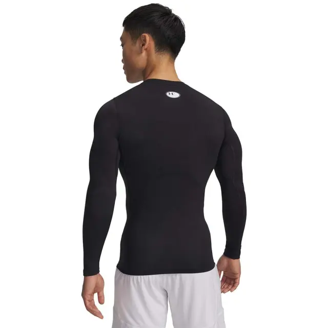 Under Armour Men's HeatGear Compression Longsleeve Tee Μαύρο 1361524-001 (Under Armour) - Small 3
