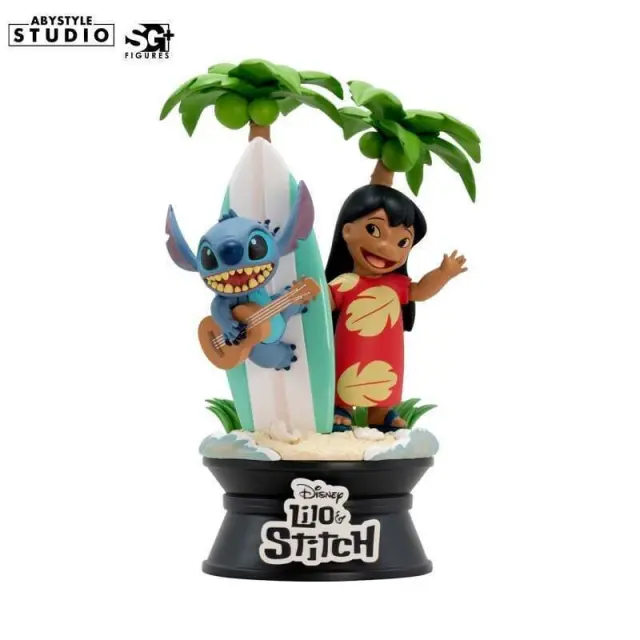AbyStyle Lilo + Stitch Surfboard Αγαλματίδιο 17cm (ABYFIG062)