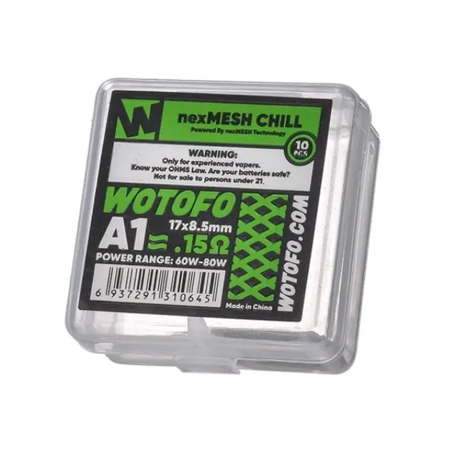NexMesh Chill A1 0.15Ω (10τμχ) - Wotofo