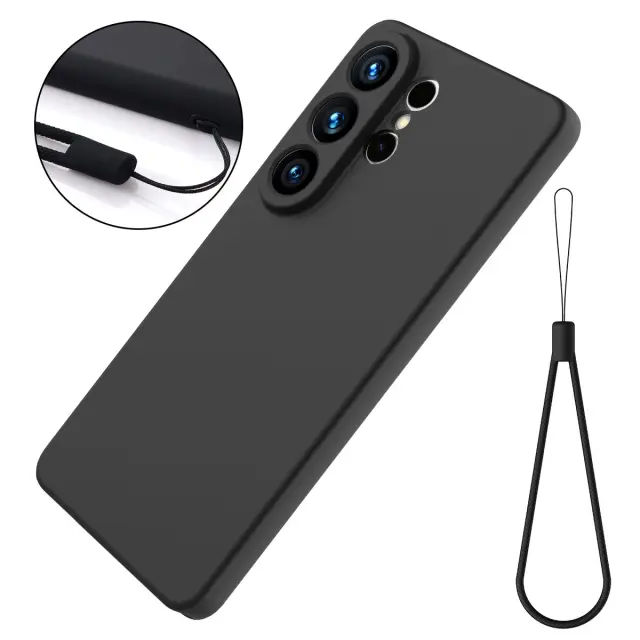 Θήκη με Strap Καρπού για Galaxy S26 Ultra-Black OEM 2