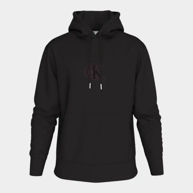 Calvin Klein - Ανδρικό Φούτερ με Κουκούλα Logo Hoodie Regular Fit LV04RD250G-UB1 Μαύρο - 2XL
