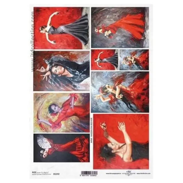 Ριζόχαρτο ITD 21x29cm, Φλαμένγκο, R1232