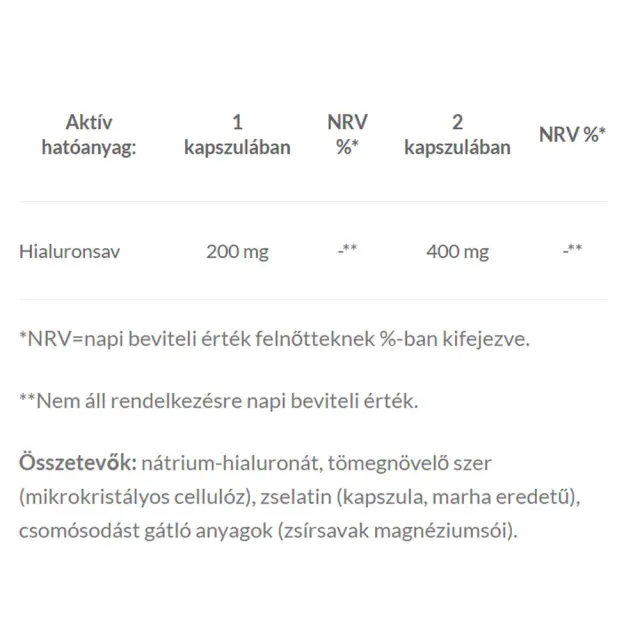 JutaVit Hialuron Forte 200mg 2
