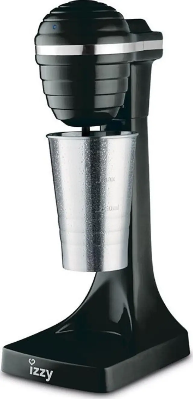 Izzy Caffeccino Φραπεδιέρα Επιτραπέζια 120W με 2 Ταχύτητες Μαύρη