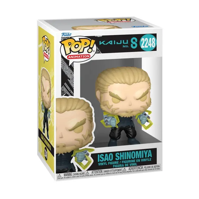 Funko Pop! Animation: Kaiju No. 8 - Isao Shinomiya #2248 Vinyl Figure