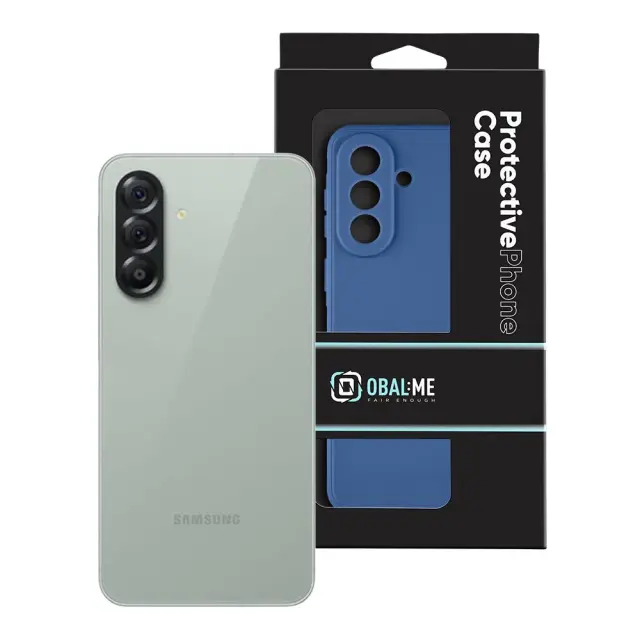 OBAL:ME Matte TPU Cover for Samsung Galaxy A57 5G Dark Blue 3