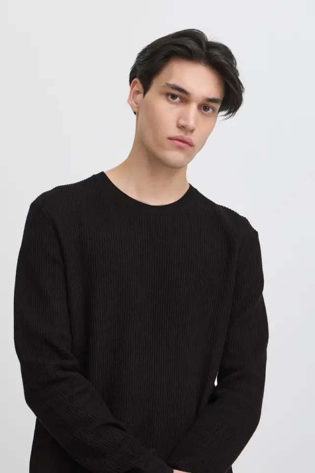Casual Friday Ανδρικό Πλεκτό 20505640 – Black - XL 3