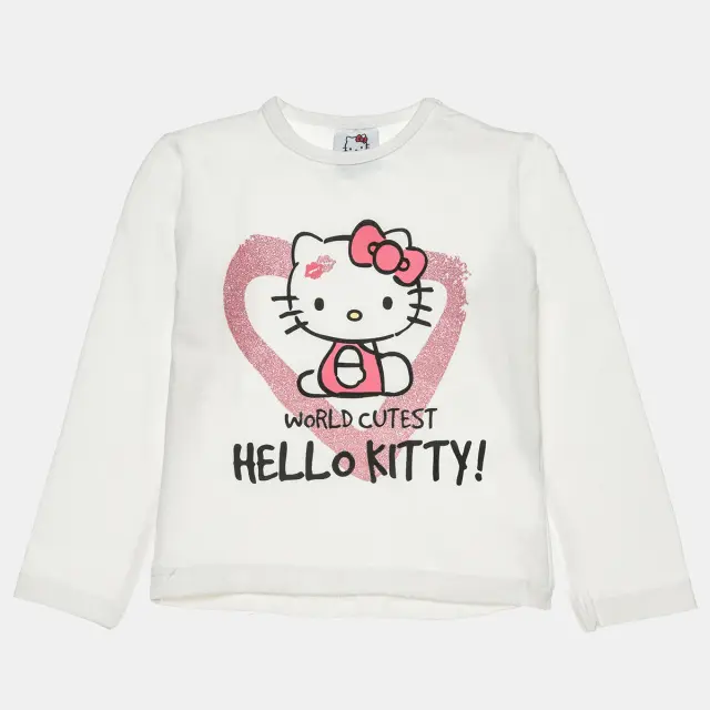 Μπλούζα Hello Kitty με glitter