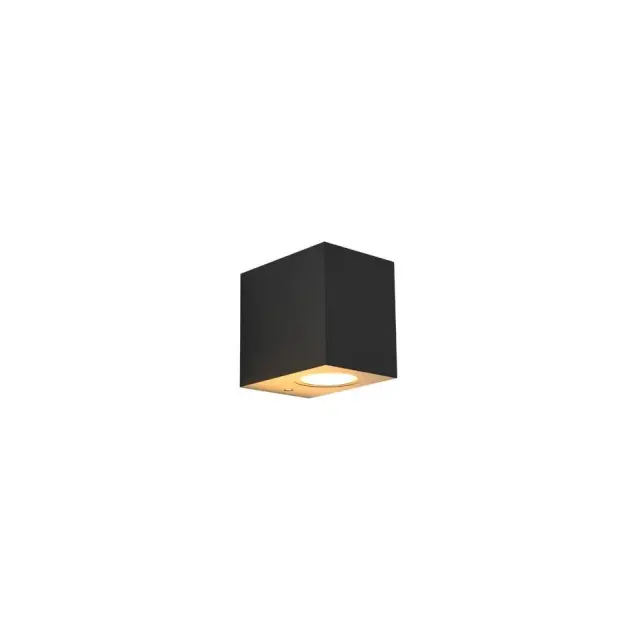 it-Lighting Norman 1xGU10 Outdoor Up or Down Wall Lamp Anthracite D:8cmx7cm (80200444)