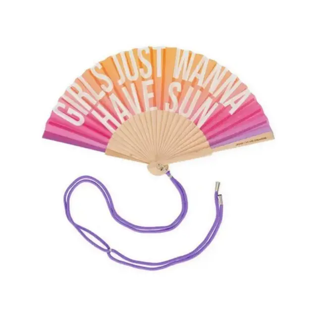 Legami Good Vibes Que Calor Βεντάλια Sunset με Κορδόνι Μεταφοράς 1τμχ