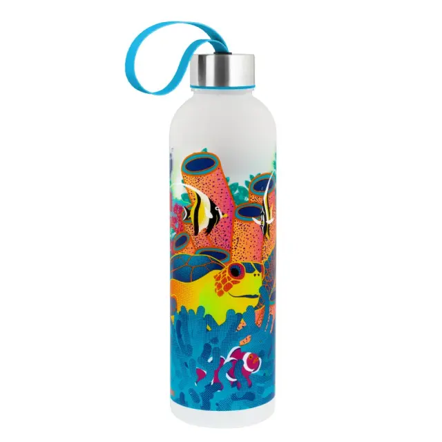 Pylones Επαναχρησιμοποιούμενο Μπουκάλι / Re-usable Bottle 800ml: Happyglou Large Fluo