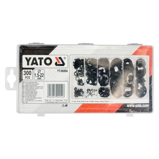 Yato Ασφάλειες Συρταρωτές 300τμχ YT-06884 2