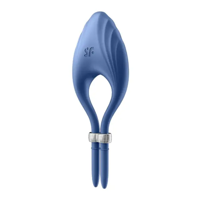 Satisfyer Duelist Blue – Δονούμενο Cock Ring για Ζευγάρια (Αδιάβροχο, USB) 2
