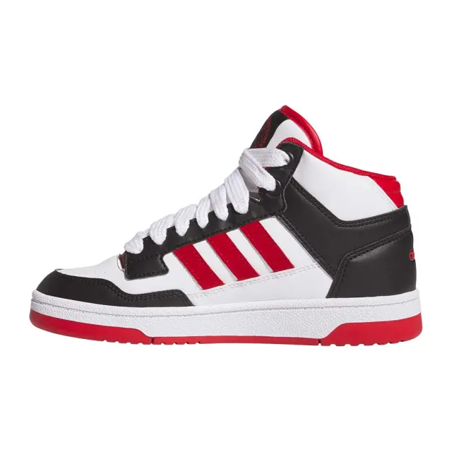 adidas Sportswear Kids Rapid Court Mid J Άσπρο - Μαύρο JR3180 (adidas Sportswear) 2