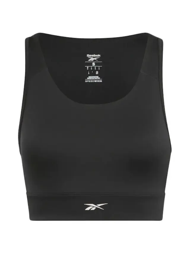 Γυναικείο Μπουστάκι Προπόνησης Μαύρο - Reebok Sport ID Train High Support - S 3