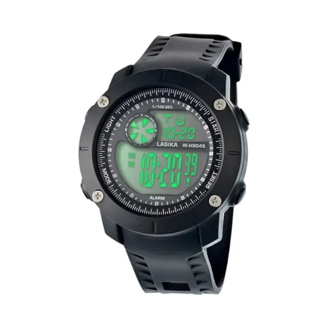 Ψηφιακό ρολόι χειρός - WH9045 - Lasika - 115154 - Silver/Black