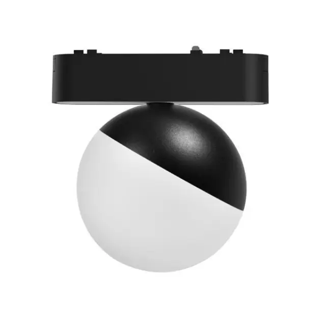 ΣΦΑΙΡΙΚΟ ΦΩΤΙΣΤΙΚΟ ΜΑΓΝΗΤΙΚΗΣ ΡΑΓΑΣ ULTRA SLIM 3CCT Άσπρο/Μαύρο Μαύρο/Άσπρο