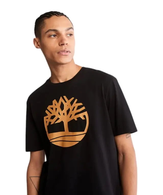 Timberland - Ανδρική Μπλούζα Kennebec River Tree T-shirt TB0A2C2R-P56 Μαύρο - S 2