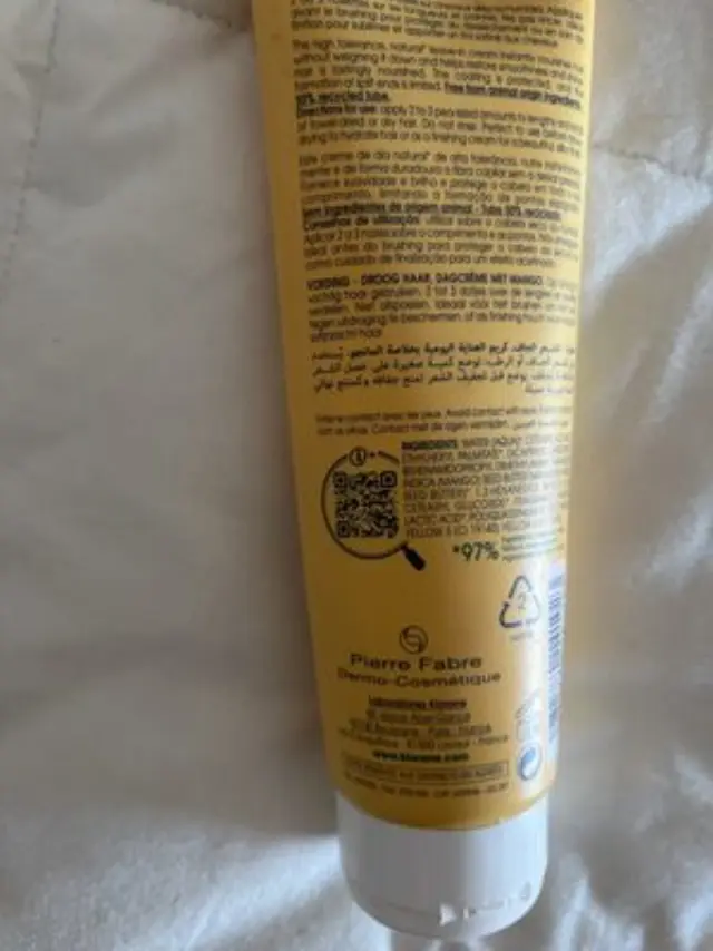 Klorane Mangue Hair Ceam 125ml 2