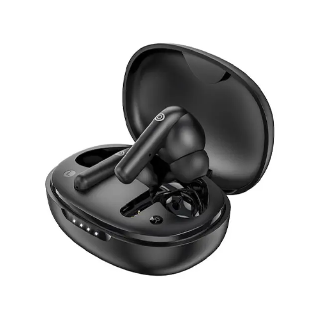 Hoco ES54 Gorgeous In-ear Bluetooth Handsfree Ακουστικά με Θήκη Φόρτισης Μαύρα