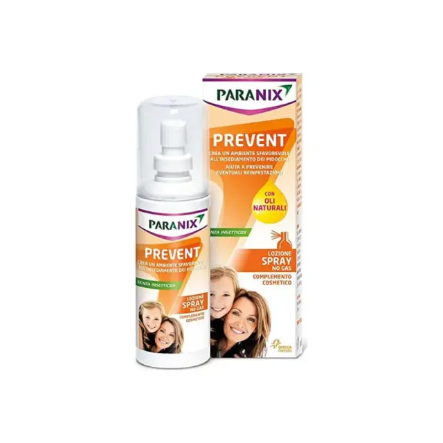 Omega Pharma Paranix Prevent Antlice Spray Αντιφθειρική Λοσιόν σε Spray για Πρόληψη Ενάντια στις Ψείρες 100ml