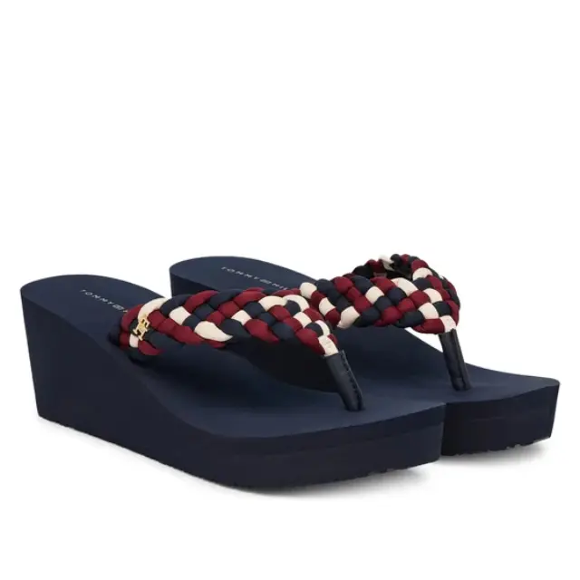 Γυναικείες Παντόφλες Tommy Hilfiger FW0FW09198-0GY Μπλε Μπλε - 40 2