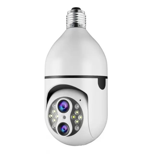 JORTAN ΚΑΜΕΡΑ WI-FI ΠΕΡΙΣΤΡΕΦΟΜΕΝΗ ΜΕ ΝΤΟΥΙ Ε27 JT-8177-2HP
