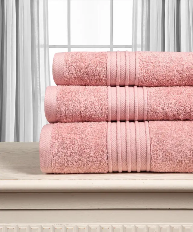 Βαμβακερή πετσέτα OPAL 500gsm (75cm x 150cm) dusty rose - -