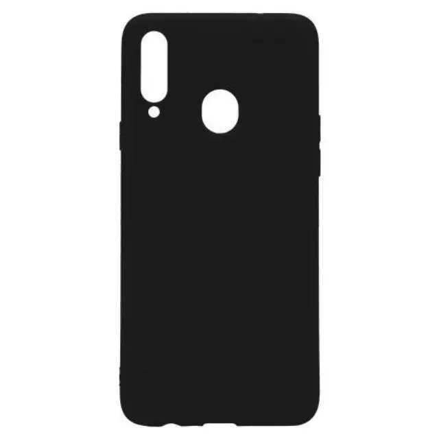 Θήκη Soft TPU inos Samsung Galaxy A20s S-Cover Μαύρο N52353