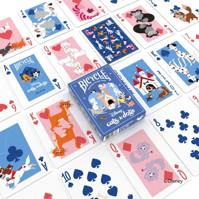 Bicycle Θεματική Τράπουλα / Disney Playing Cards: Cats and Dogs 2