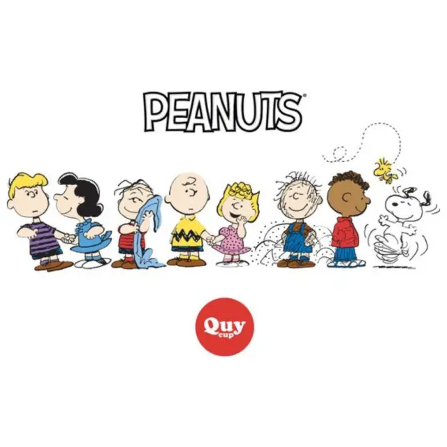 Quy Cup Ανοξείδωτο μπουκάλι (θερμός) Peanuts 500ml: Snoopy Love 3