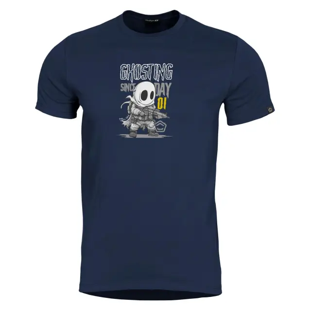 GHOSTING T-SHIRT K09053 05MB-Midnight Blue