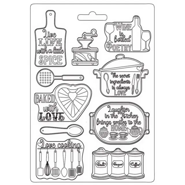 Εύκαμπτο Καλούπι για Σαπούνι-Γύψο - 21x29.7cm - Casa Granada Accessories